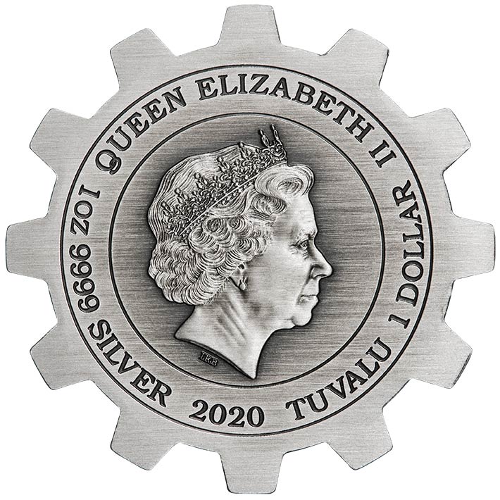 2020 Tuvalu 2 X 1 Ounce Industry in Motion Silver Coin 2020 Tuvalu 2 X 1 Ounce Industry in Motion Silver Coin