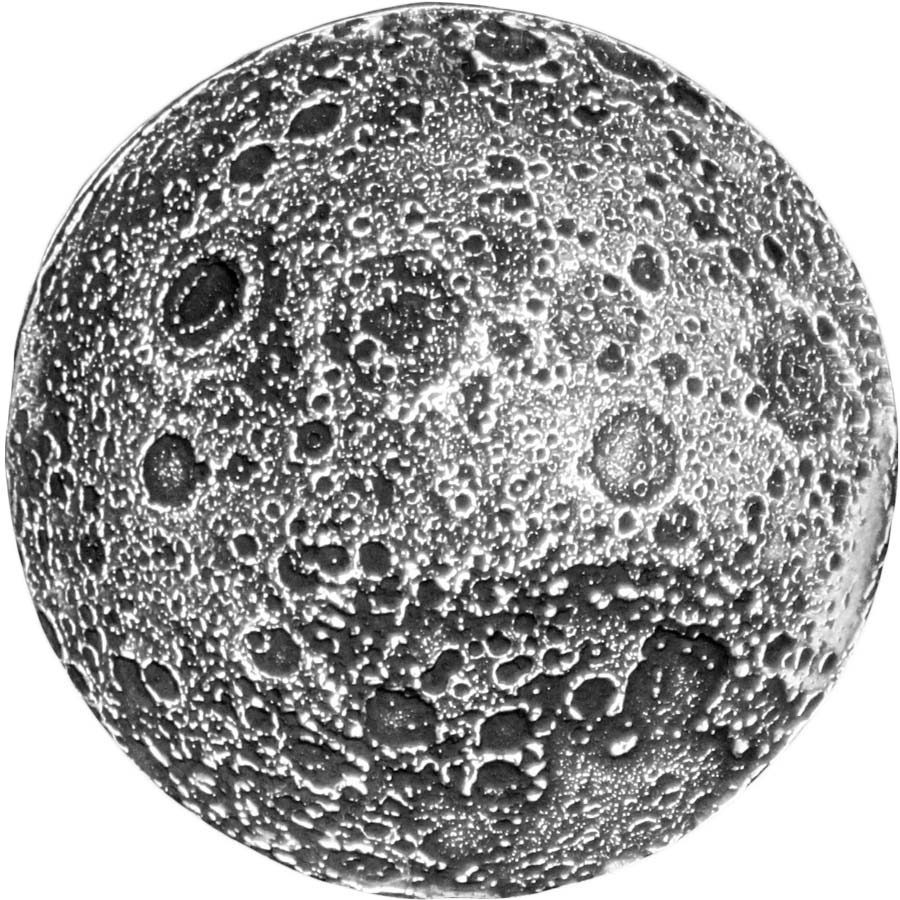 2020 1/4 Ounce Earth's Moon Antique Finish .999 Silver Medal 2020 1/4 Ounce Earth's Moon Antique Finish .999 Silver Medal