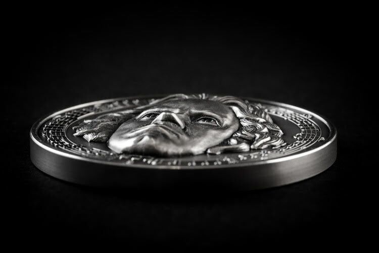 2020 Cameroon Beethoven 250th Anniversary Silver Coin 2020 Cameroon Beethoven 250th Anniversary Silver Coin