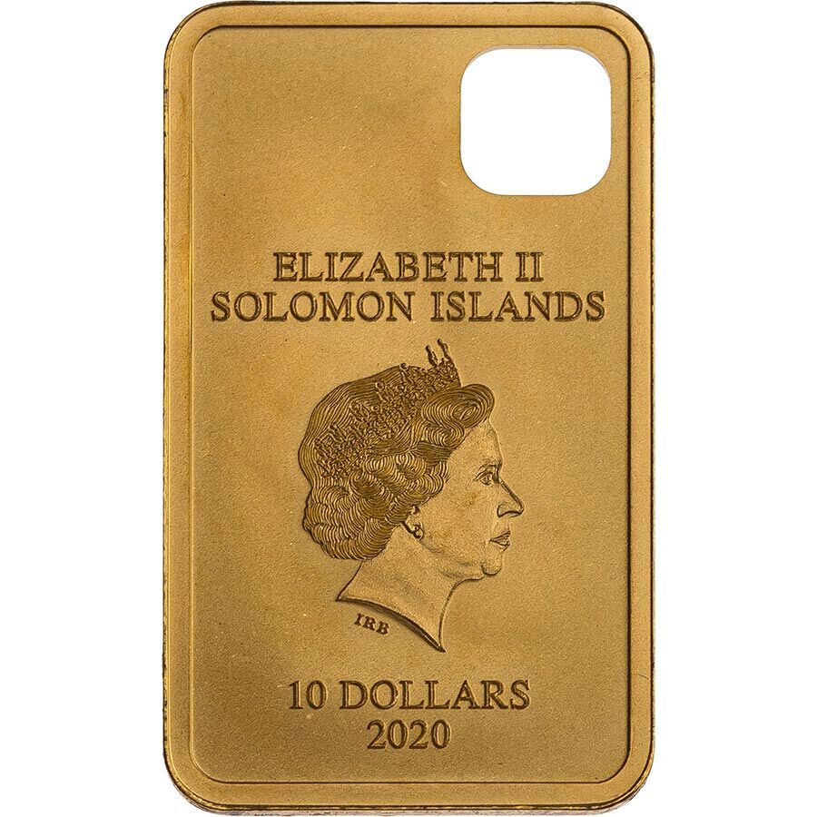 2020 Solomon Islands 2 Gram Angel's Wing Gold Coin Pendant 2020 Solomon Islands 2 Gram Angel's Wing Gold Coin Pendant