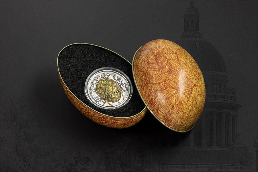 Imperial Fabergé ファベルジェ Eggs Coin 純銀 レア Imperial Fabergé ファベルジェ Eggs Coin 純銀 レア IMPERIAL
