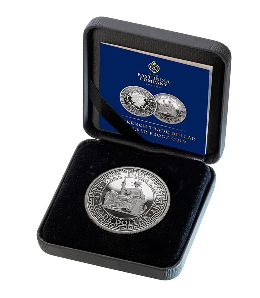 2020 French Trade Dollar Silver Proof Coin 2020 French Trade Dollar Silver Proof Coin