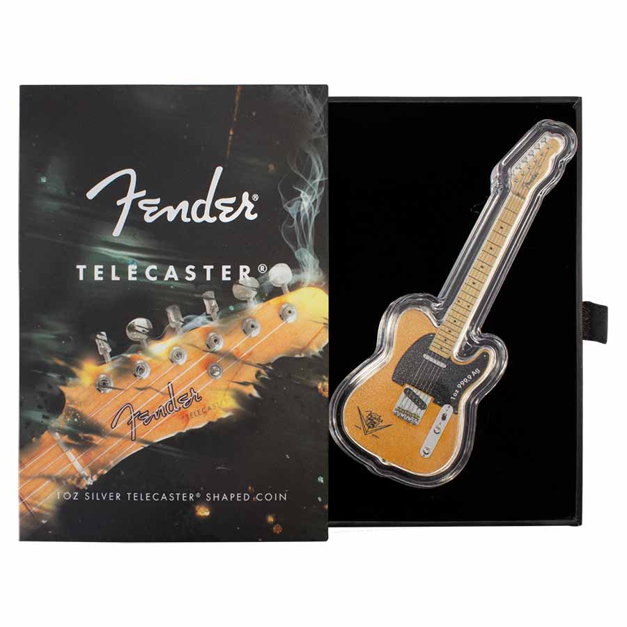 2021 75th Anniversary Fender Telecaster Silver Coin 2021 75th Anniversary Fender Telecaster Silver Coin