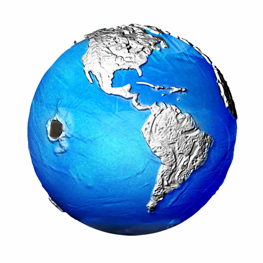 2022 Barbados 3 Ounce Blue Marble Endangered Meteorite Silver Coin 2022 Barbados 3 Ounce Blue Marble Endangered Meteorite Silver Coin