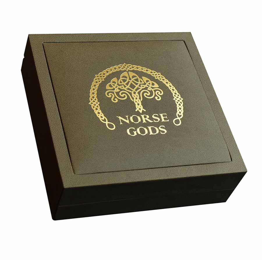 2022 Norse Gods Loki High Relief Antique Finish Silver Coin 2022 Norse Gods Loki High Relief Antique Finish Silver Coin