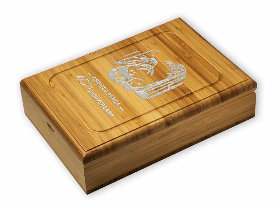 2022 Fiji 888 Gram 40th Ann Lucky 8 Panda Shaped Silver Coin