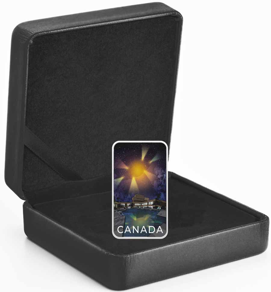 Unexplained Phenomena Montreal Incident UV Silver Proof Coin Unexplained Phenomena Montreal Incident UV Silver Proof Coin
