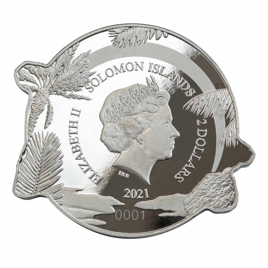 2021 Solomon Islands 1 Ounce Giants of the Galapagos Tortoise Silver Coin 2021 Solomon Islands 1 Ounce Giants of the Galapagos Tortoise Silver Coin