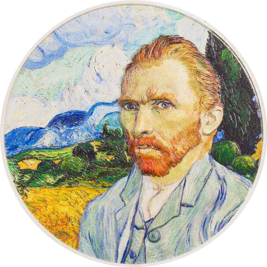 2022 Cook Islands 2 Ounce Masters of Art - Van Gogh Ultra High Relief Silver Proof Coin 2022 Cook Islands 2 Ounce Masters of Art - Van Gogh Ultra High Relief Silver Proof Coin