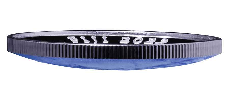 2022 Fiji Blue Marble 1 oz Domed Color Silver Proof Coin 2022 Fiji Blue Marble 1 oz Domed Color Silver Proof Coin