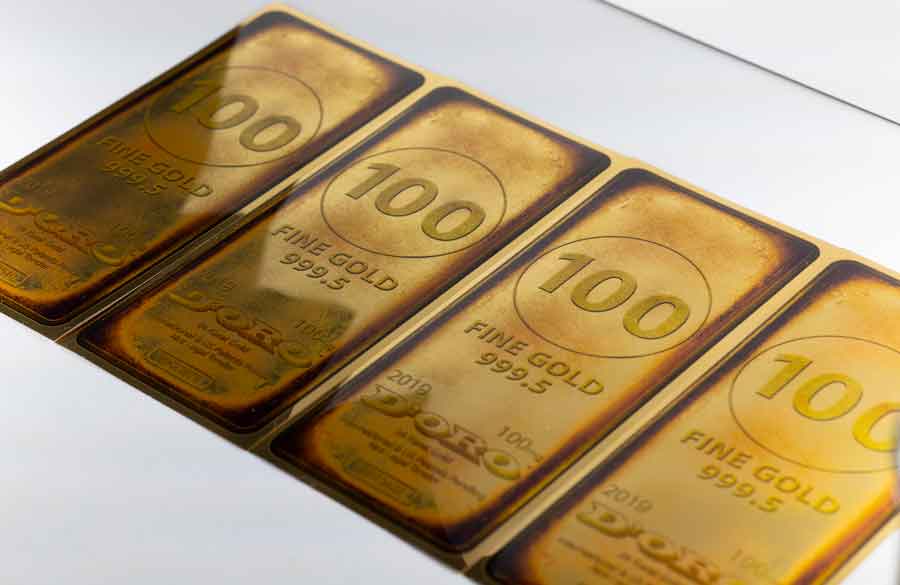 Aurum Gold Bar 24K Gold Note Aurum Gold Bar 24K Gold Note