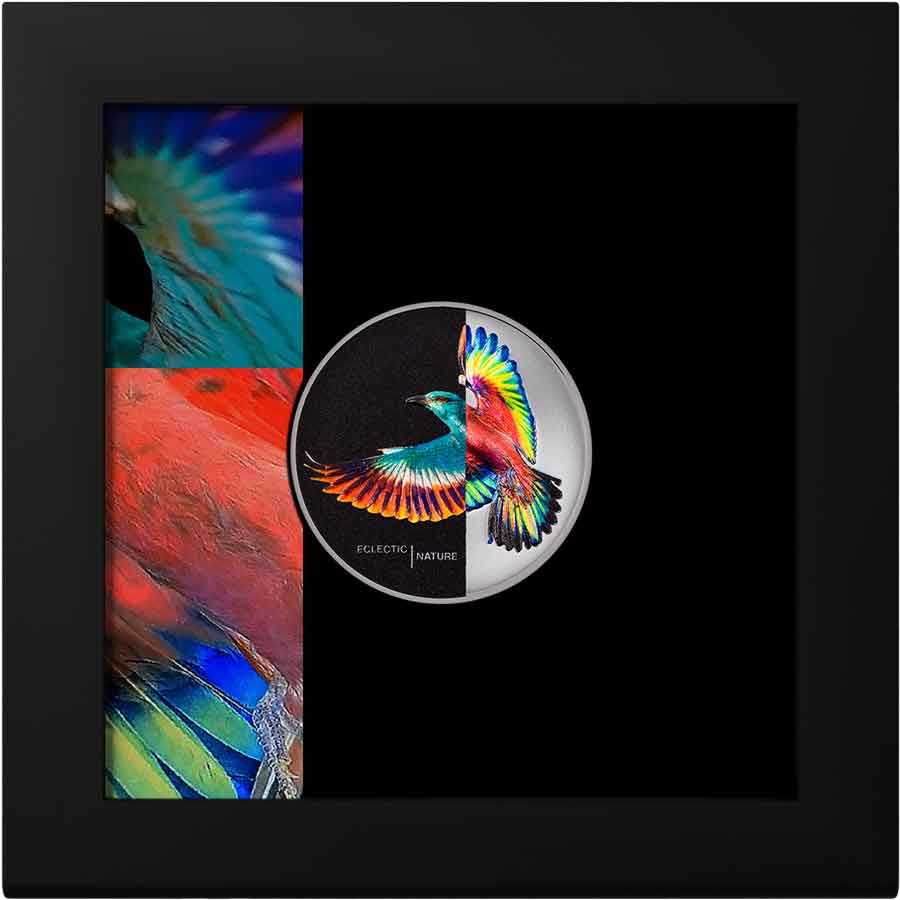 30049_Eclectic-Nature_Roller_x 2022 Eclectic Nature Roller 1 oz High Relief Silver Proof Coin