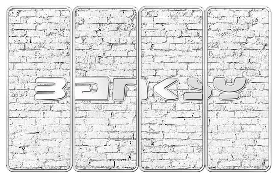 Banksy-für-alle-RV_2 Banksy for All Girl With Balloon Silver Bar Collection