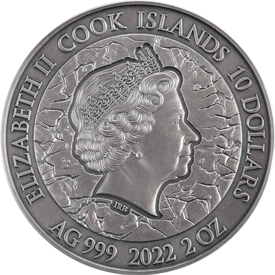 Lord-of-the-Rings_obv_1000x1000 2022 Cook Islands 2 oz Lord of the Rings Frodo High Relief Silver Coin