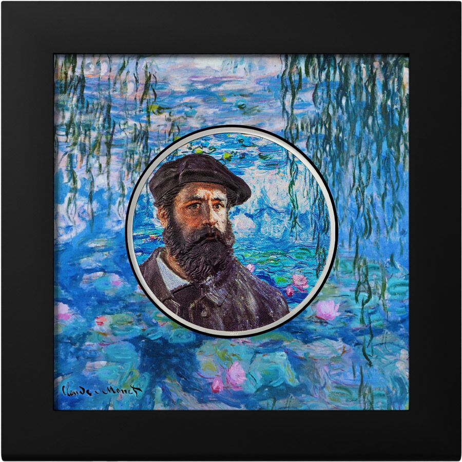 30204_Masters-of-Art-Claude-Monet_x 2023 Claude Monet Masters of Art Silver Proof Coin