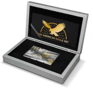 2023 Barbados 4 X 1 oz American Eagle Silver Coin Collection