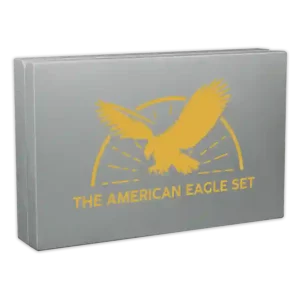2023 Barbados 4 X 1 oz American Eagle Silver Coin Collection