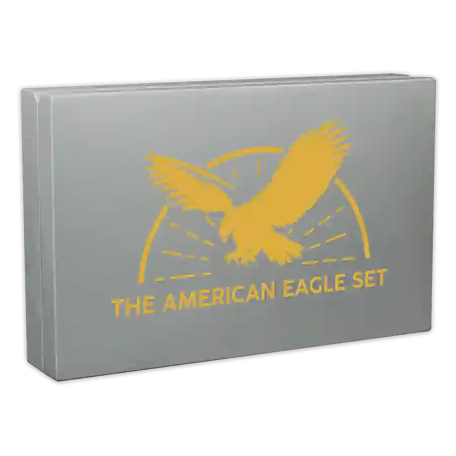 Eagle-2 2023 Barbados American Eagle 4 X 1 oz Silver Coin Set