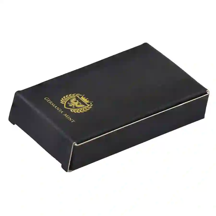 250-box-bottom Germania 99.99% Silver Cast Bar