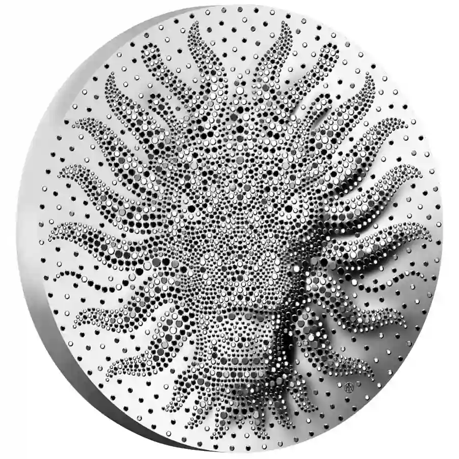 2024 Niue 2 Ounce Year of a Dragon Proof-like Silver Coin