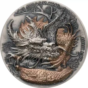 コレクション Azure Dragon Coin Legacy Azure Dragon 9 Dragon Series Coin #6 2024 5 oz 18888