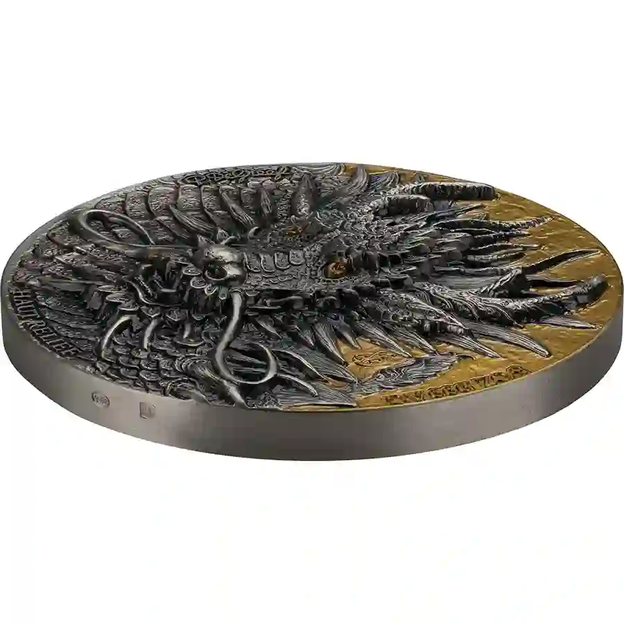 チャド 5000枚限定 記念硬貨 シリアル付 100フランCFA 辰年 ドラゴン Chinese Dragon Fortune Bag 1 oz Pure Silver Coin – Chad 2022