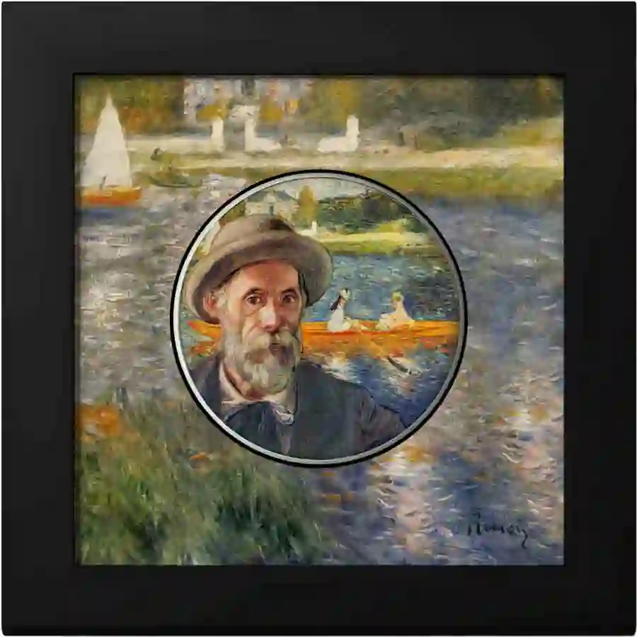 30514_Masters-of-Art---Auguste-Renoir_x 2024 Auguste Renoir 2 oz High Relief Silver Coin