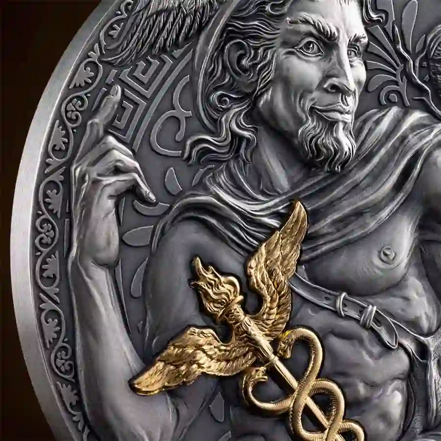 GGM_Hermes_fragm1_1000x1000 2024 Hermes 24K Gilded High Relief Silver Coin