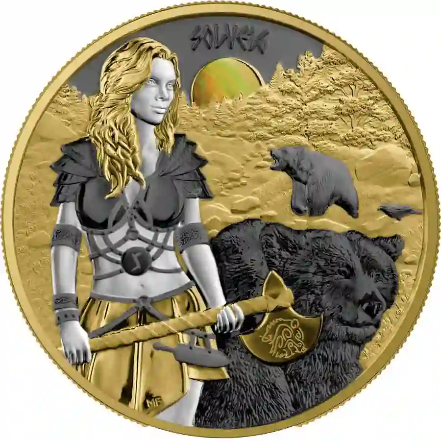 2024-valkyries-solveig-valhalla-1-oz-silver-bu_900_a 2024 Germania 1 Ounce Valkyries Solveig Valhalla Silver Round