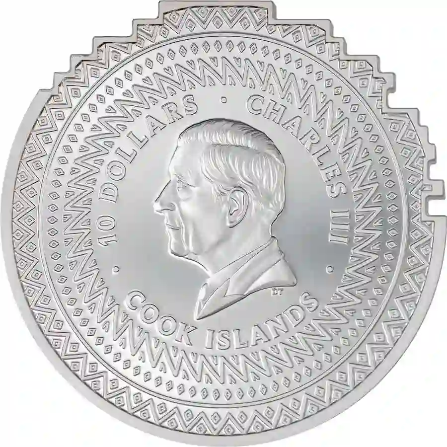 30749---Reconstruction---Elephant_o 2024 Cook Islands 2 oz Savanna Power Elephant Ultra High Relief Silver Proof Coin