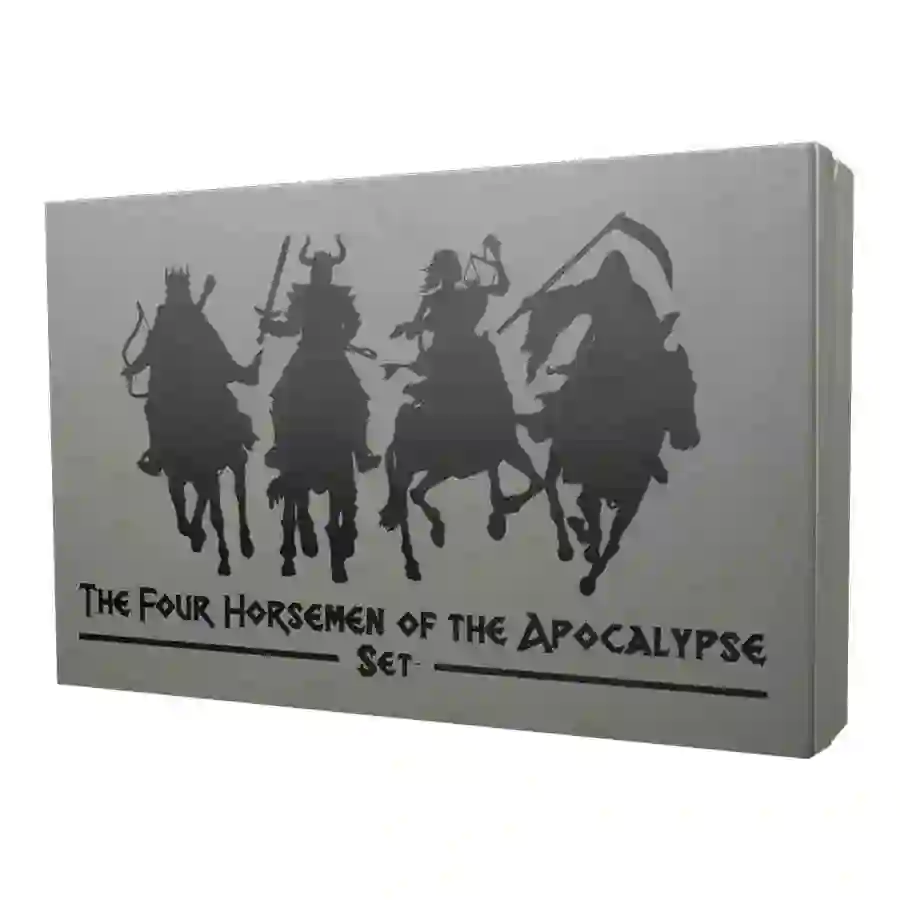 horsemen-box 2024 Four Horsemen Color Silver Coin Collection