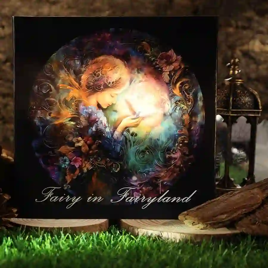 2025 Cameroon 1 Ounce Fairy in Fairyland Colored Silver Coin