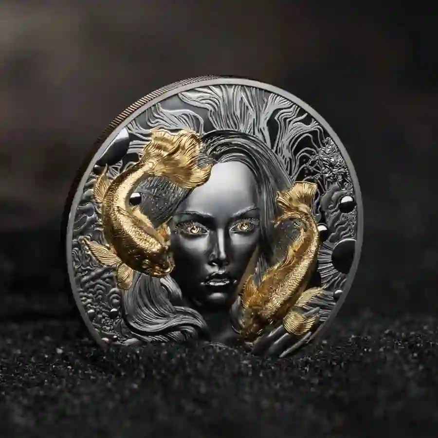 30811_Goddess-of-Water_s3 2024 Goddess of Water UHR Black Proof Silver Coin