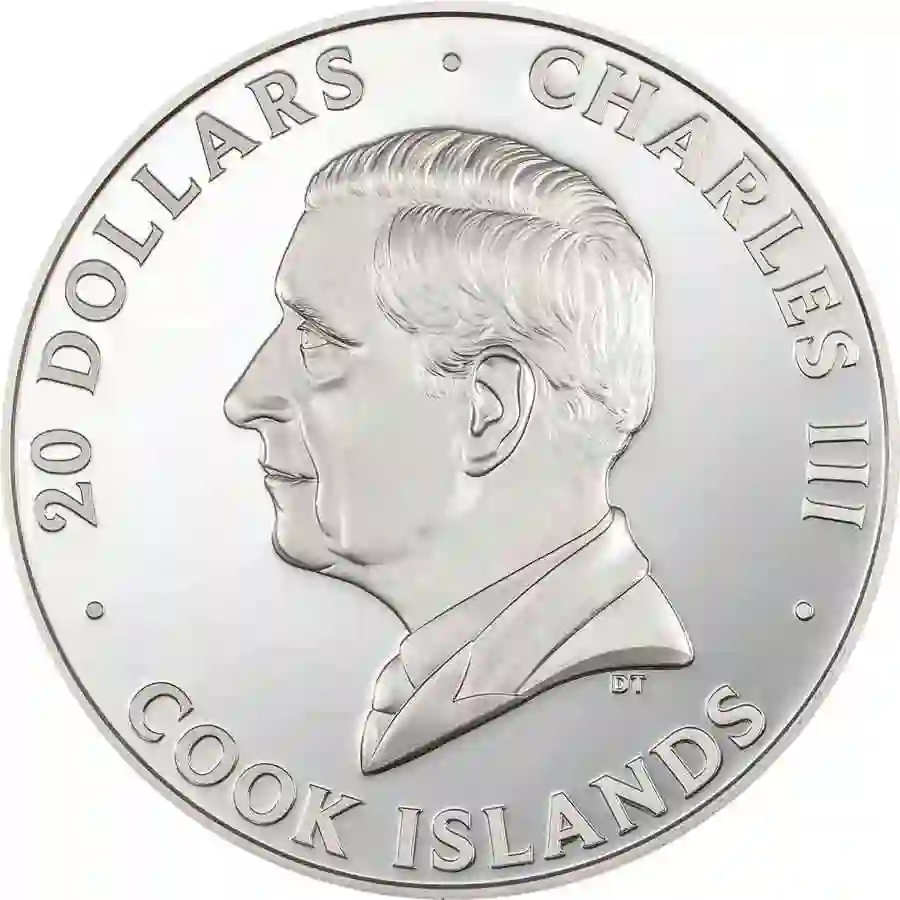 30830_Silver-Burst---Bald-Eagle_o 2024 Cook Islands Silver Burst Bald Eagle UHR Silver Proof Coin