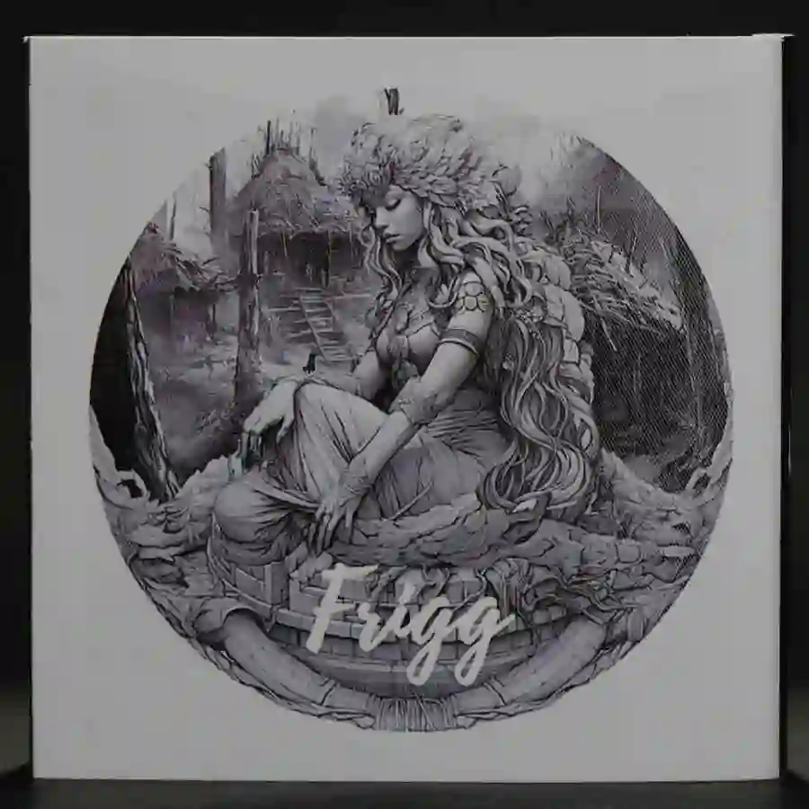 box-front 2025 Norse Blessing Frigg High Relief Color Silver Coin