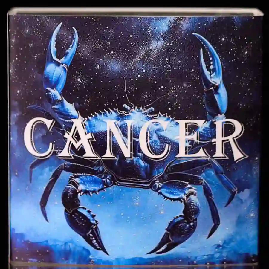 box-front 2024 Cancer UV Color High Relief Antique Finish Silver Coin