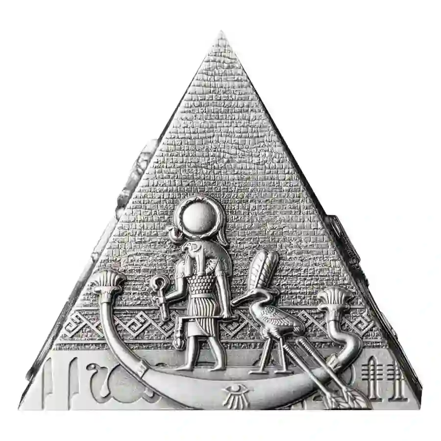 ⭐︎キヨ⭐︎Dimit 2024 Djibouti 3-Coin Pyramids of Giza Silver Coin Collection