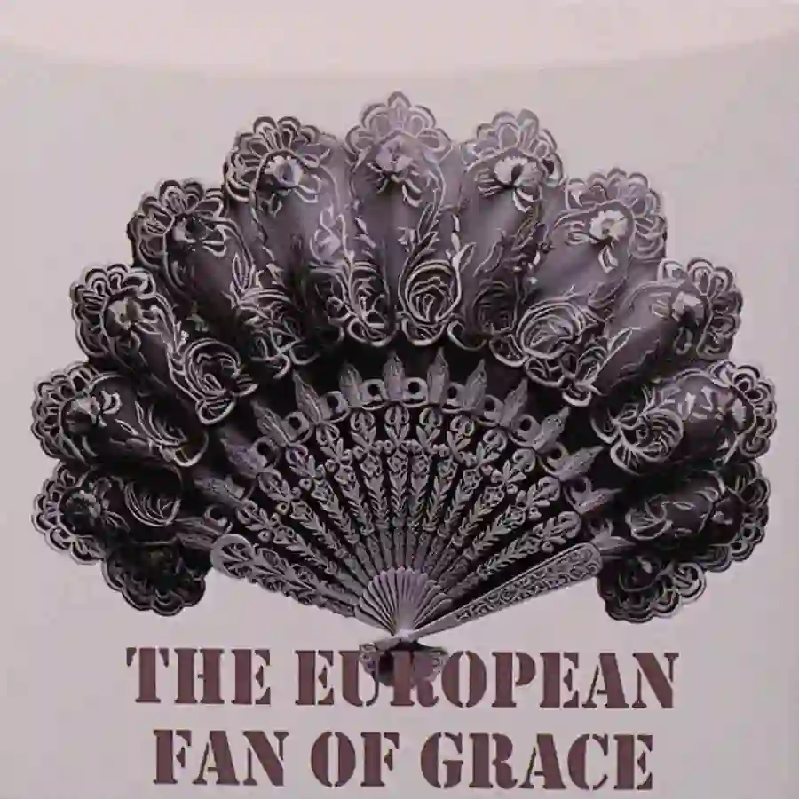 box Cameroon Fan of Grace High Relief 24K Gilded Silver Coin