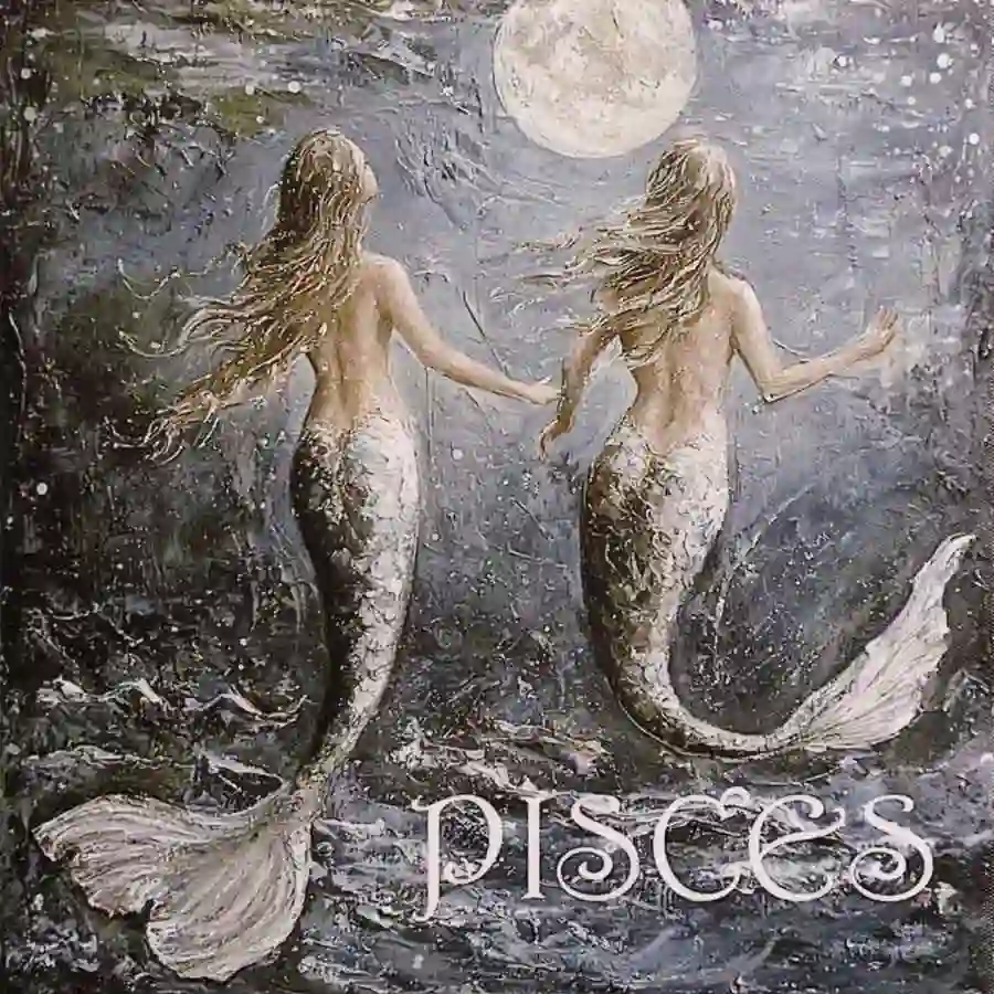 2024 Niue 5 oz Pisces UV Color High Relief Antiqued Silver Coin