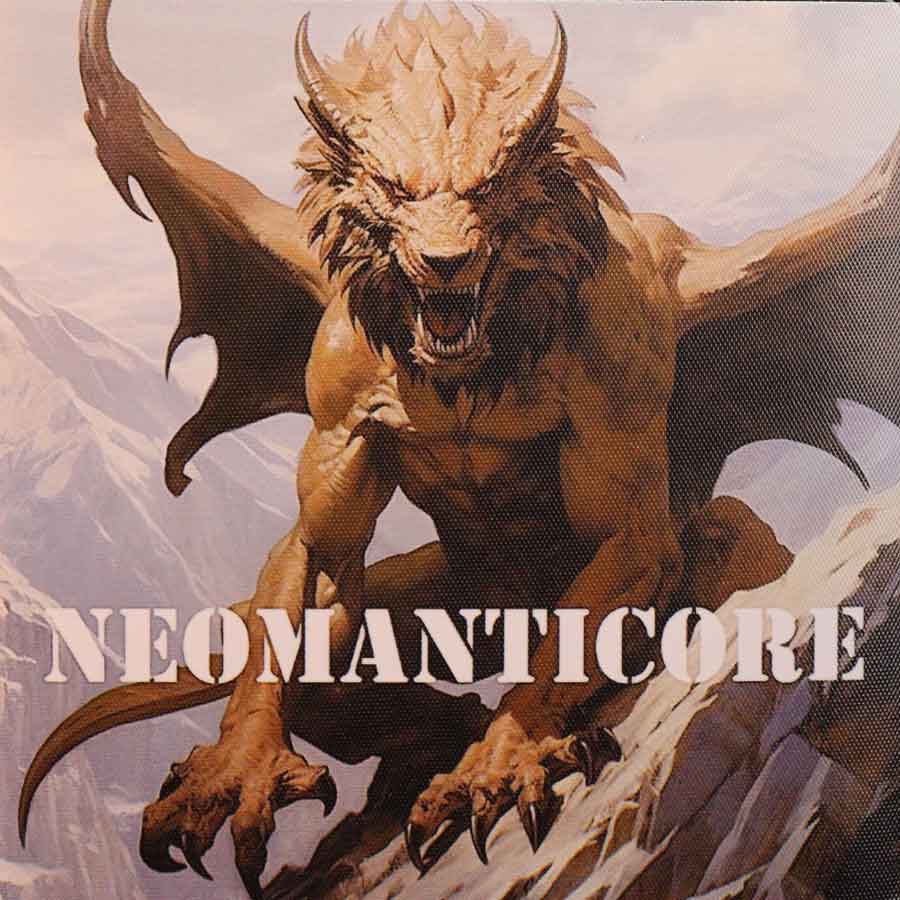 cover 2025 Neo Manticore High Relief 24K Gilded Silver Coin