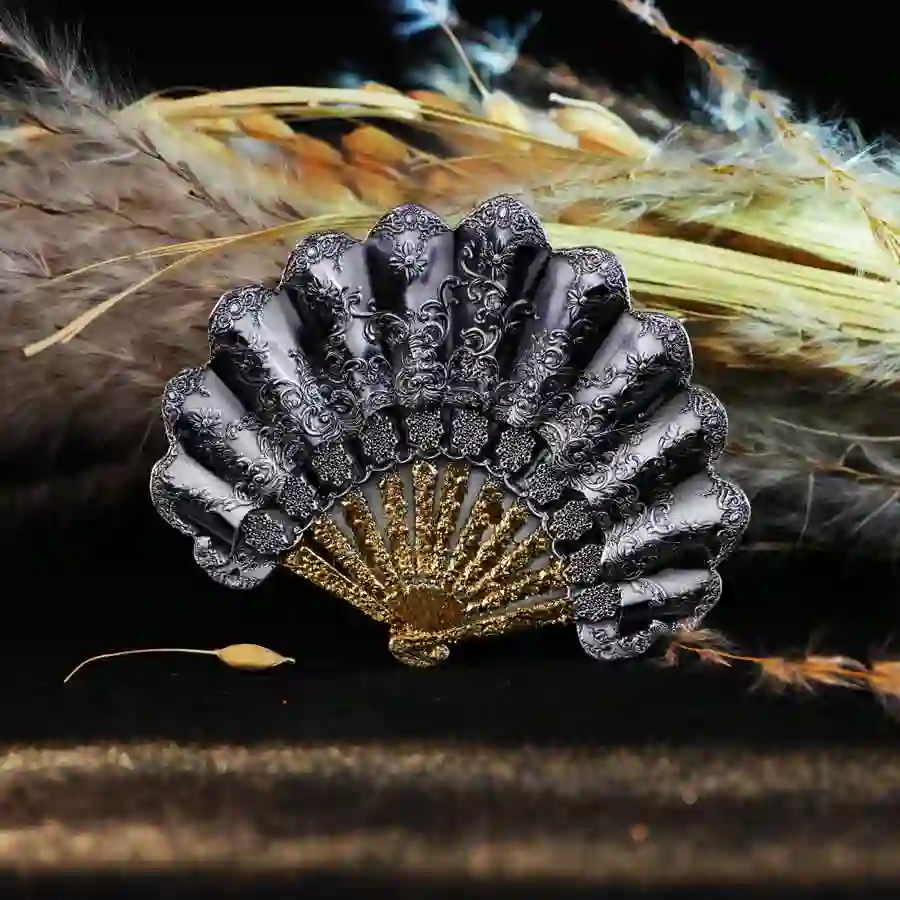 mood Fan of Grace 24K Gilded Silver Coin