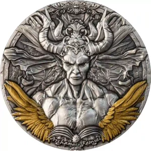 2024 Cameroon 2 Ounce Birth of Aphrodite Silver Proof Coin