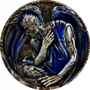 2025 Cameroon 1 Ounce Fairy in Fairyland Colored Silver Coin