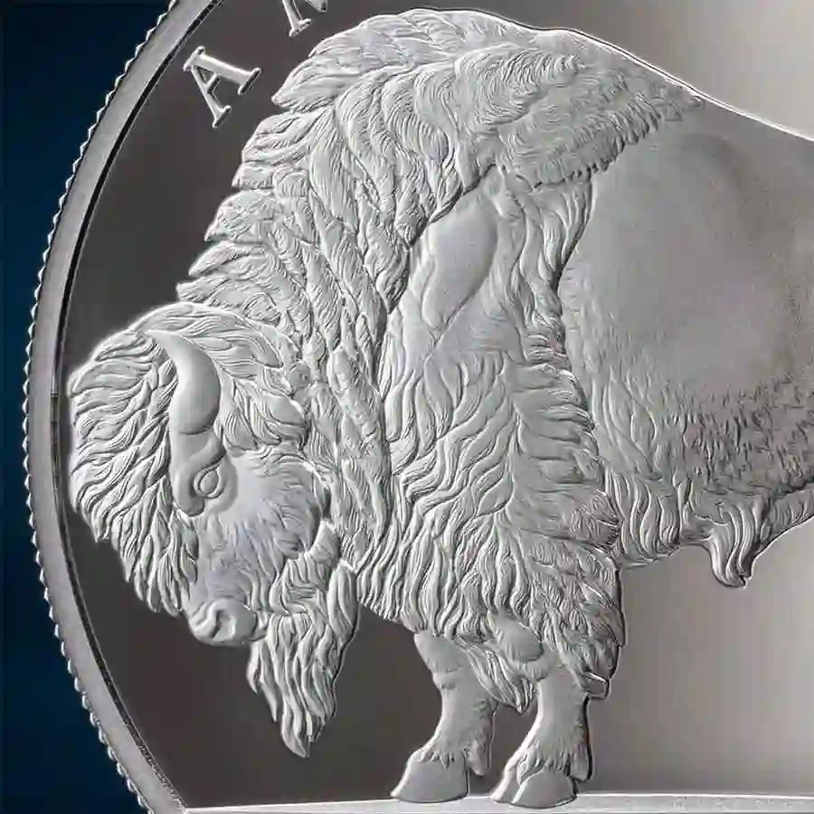 2025 UCS 1 oz American Buffalo 1,000 Satoshi Bitcoin Silver Coin