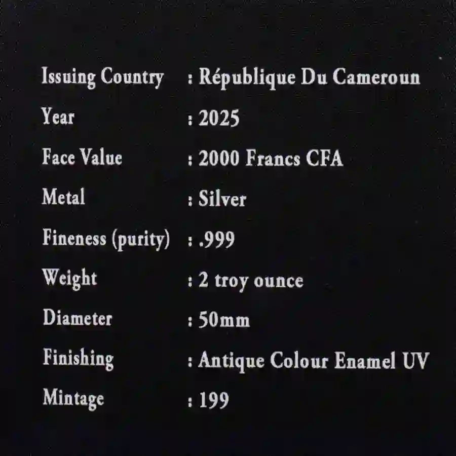 cert Ethereal Exchange UV Color High Relief Silver Coin