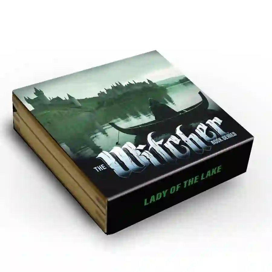 box The Witcher Lady of the Lake Silver Coin