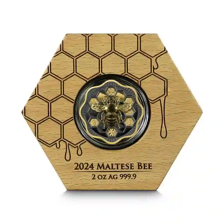 maltese-bee-10-euro-pack-1 Maltese Bee 2 oz High Relief Silver Coin