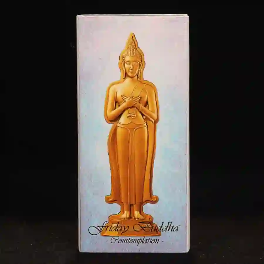 Fri-wrapper Chad 7 Days Buddha Friday 24K Gilded Silver Coin