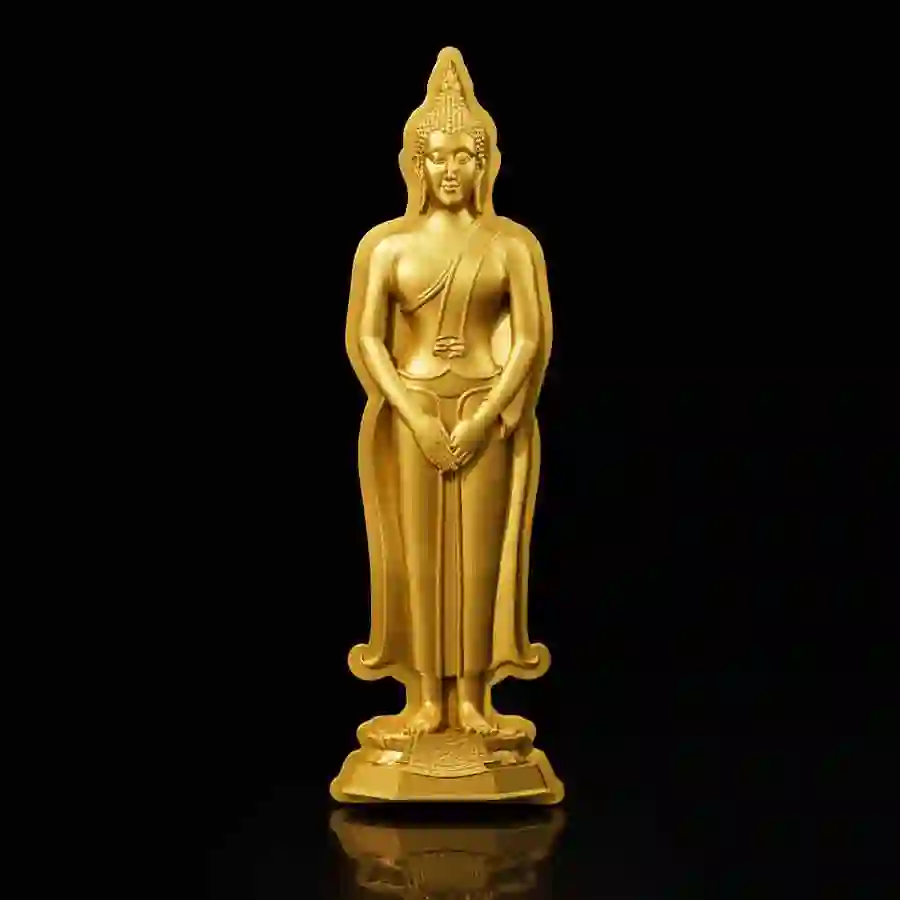 Sun-mood 2024 1 Ounce 7 Days Buddha Sunday 24K Gilded Silver Coin