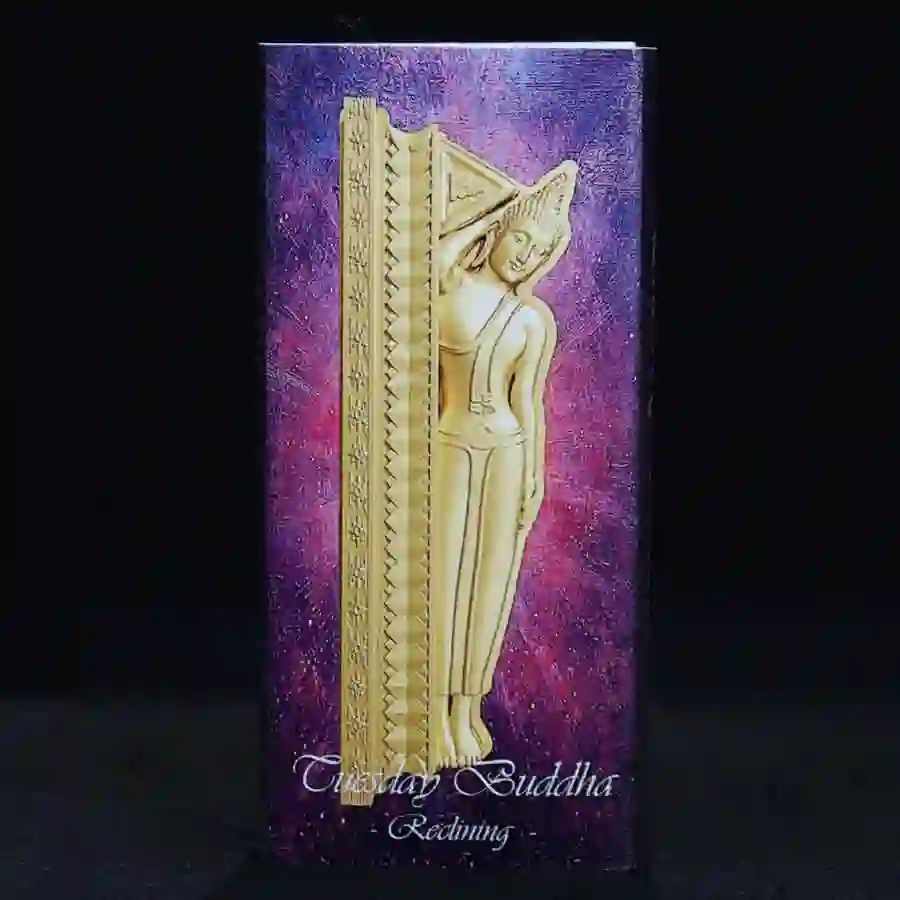 Tue-wrapper Chad 7 Days Buddha Tuesday 24K Gilded Silver Coin